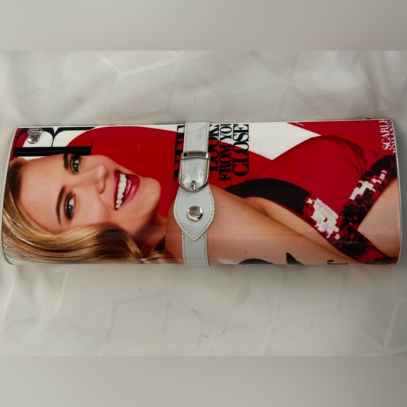 Vintage Harper's Bazaar Magazine Purse  Scarlet Johansson Cover - Picture 3 of 15